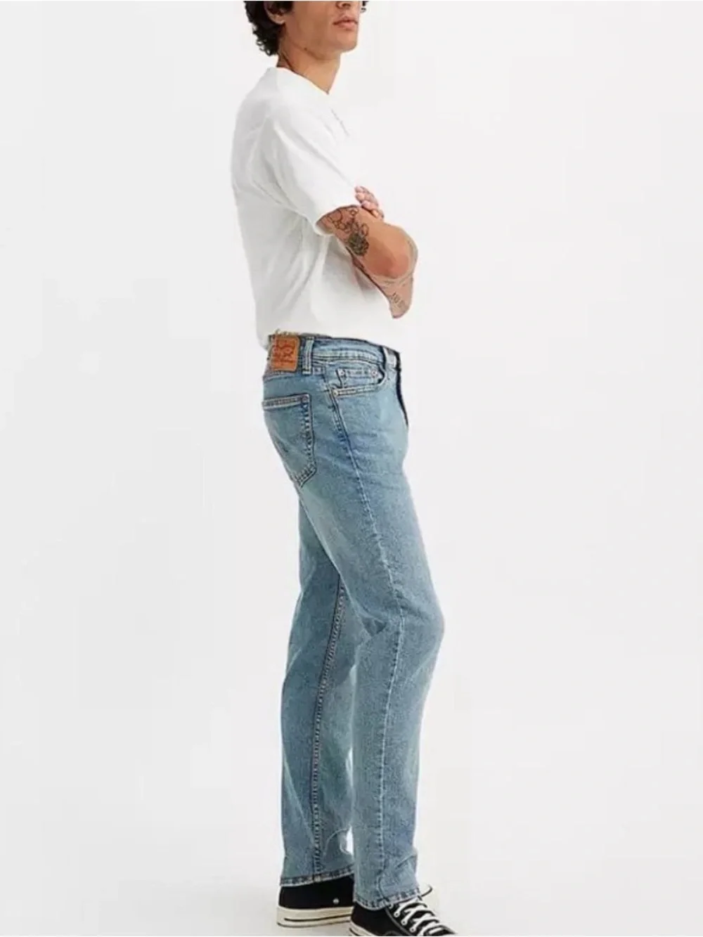 Levi’s 511 Men’s Slim Fit Jeans 32x32 Pickles Light Wash Stretch Denim